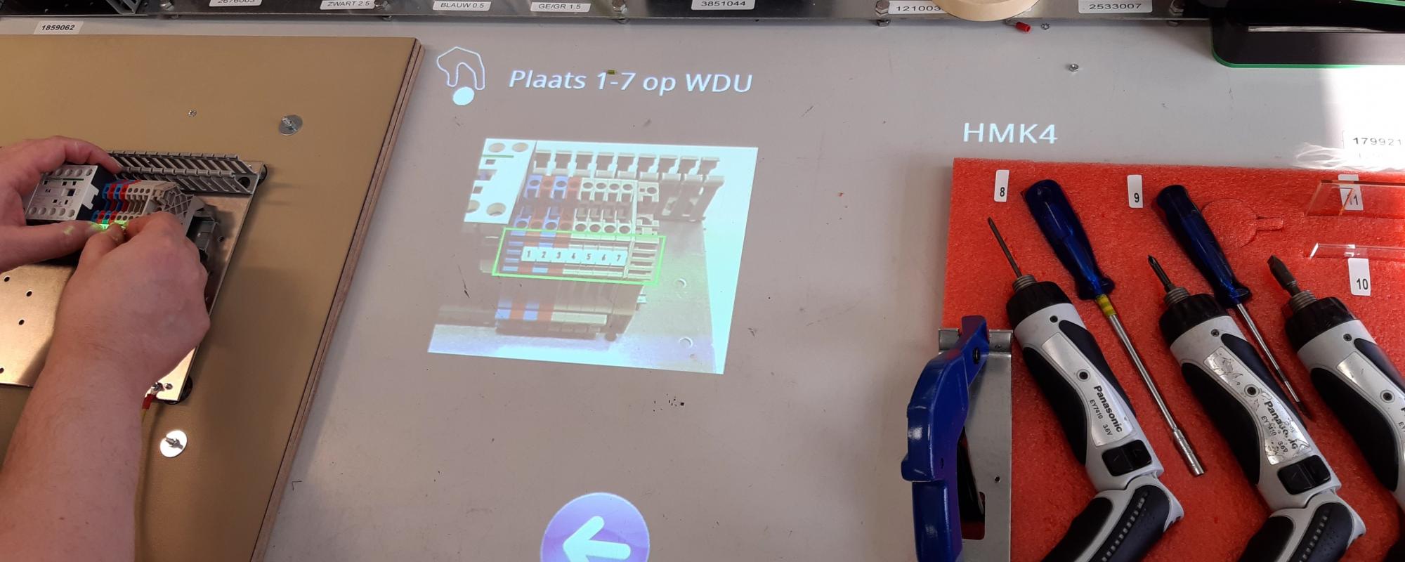 Augmented reality increases the capabilities of our assembly team