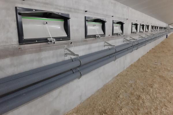 Fantura air inlet system