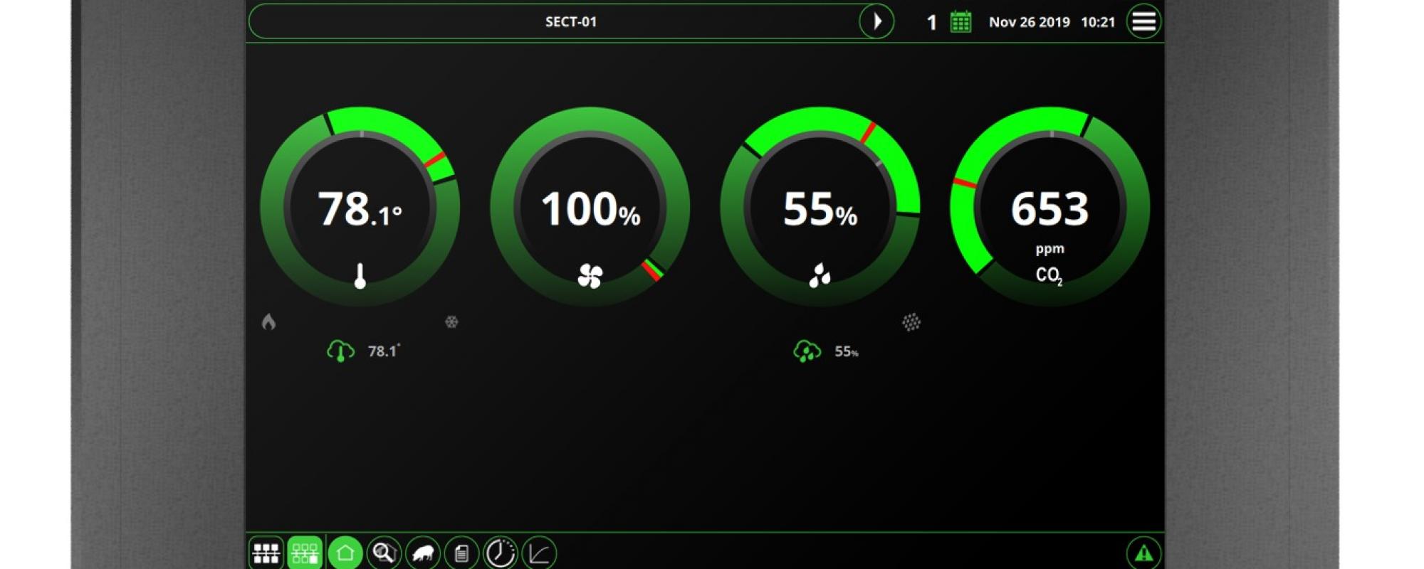 Improved ease of use for the new Lumina Touch+ climate controllers