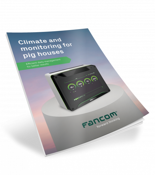 Climate and monitoring for pig houses