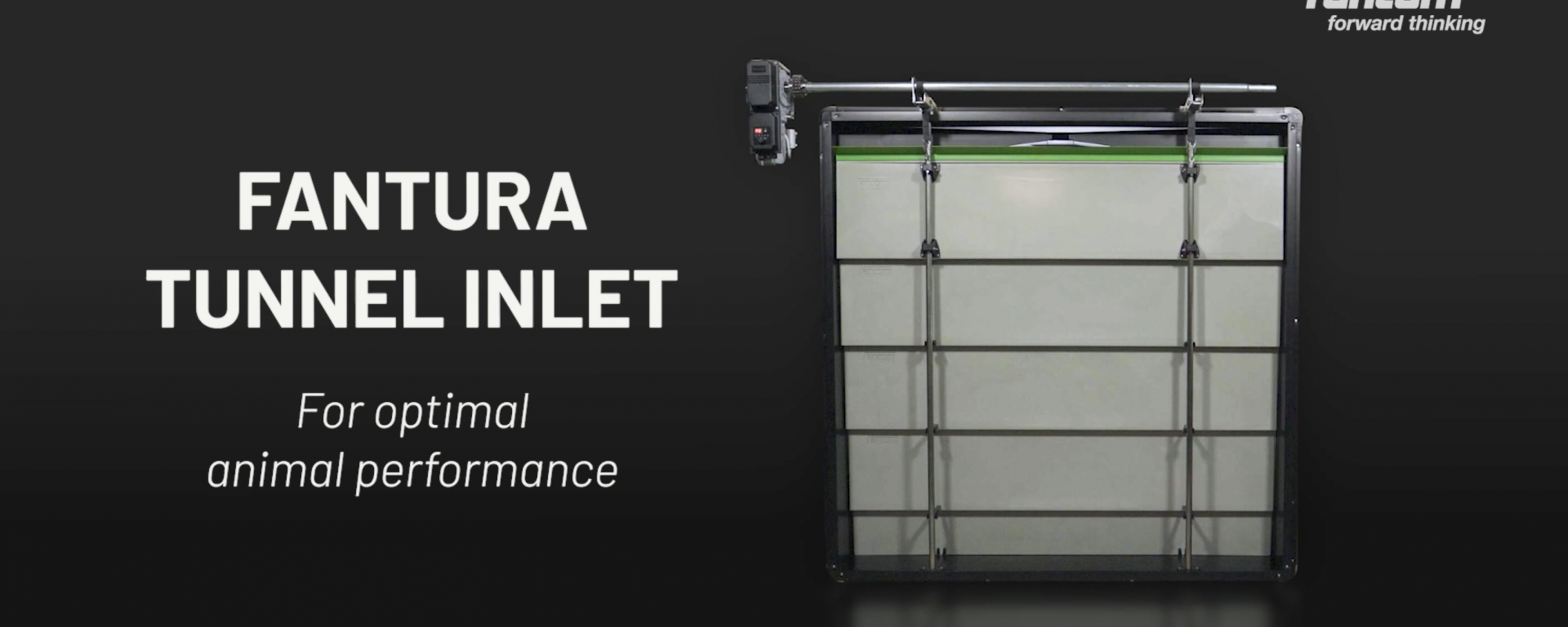 Fancom present at VIV MEA with new Fantura tunnel inlet