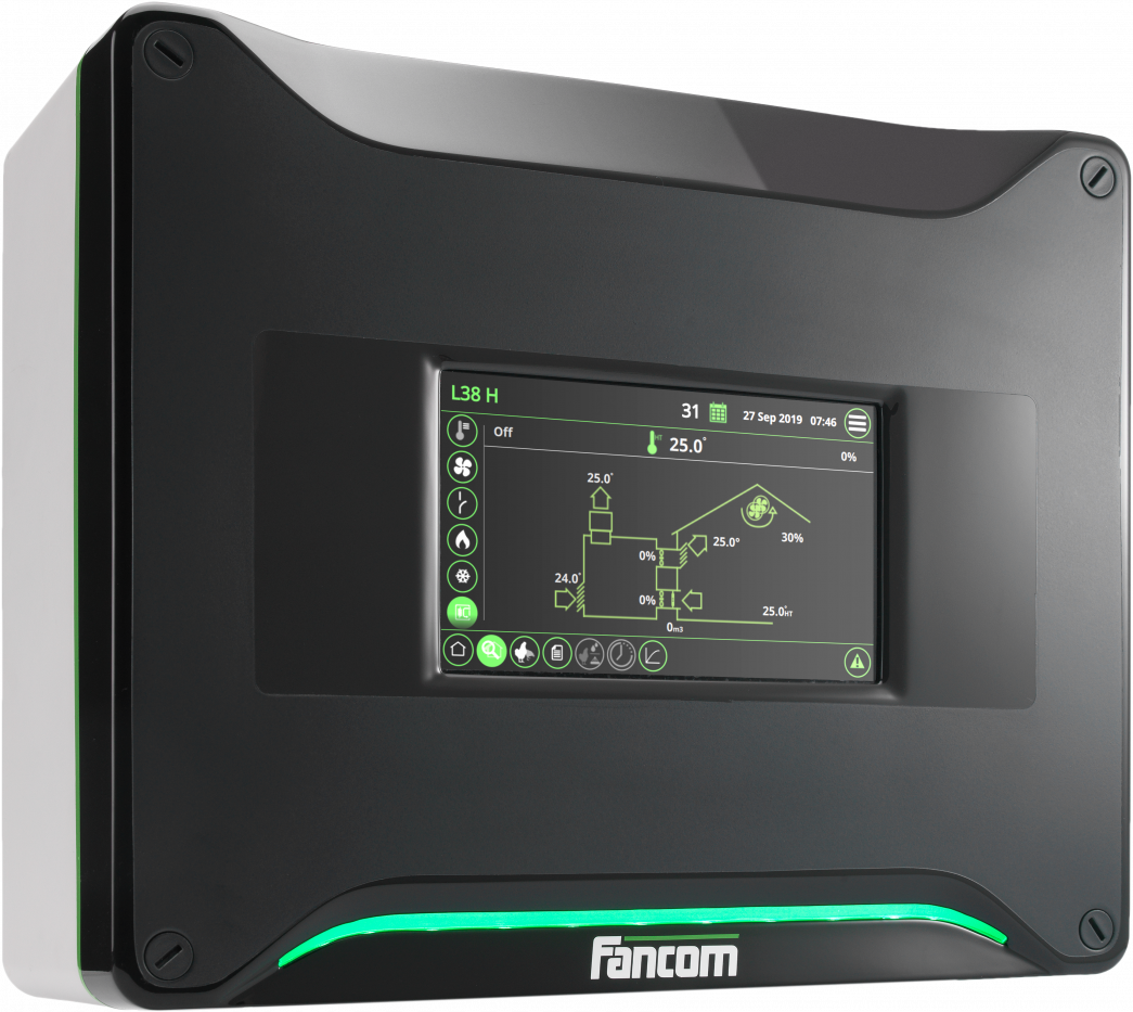 New heat exchange control in the Lumina 38H climate computer